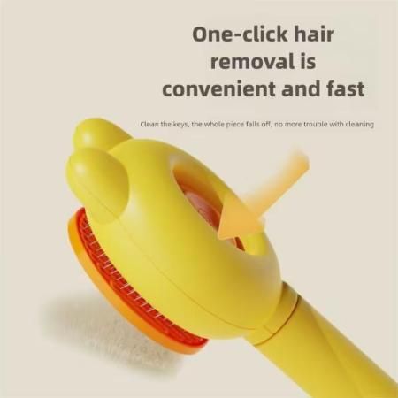 Double-Sided Pet Grooming Comb – Rabbit-Ear Design