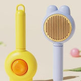 Double-Sided Pet Grooming Comb – Rabbit-Ear Design
