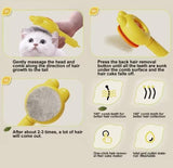 Double-Sided Pet Grooming Comb – Rabbit-Ear Design